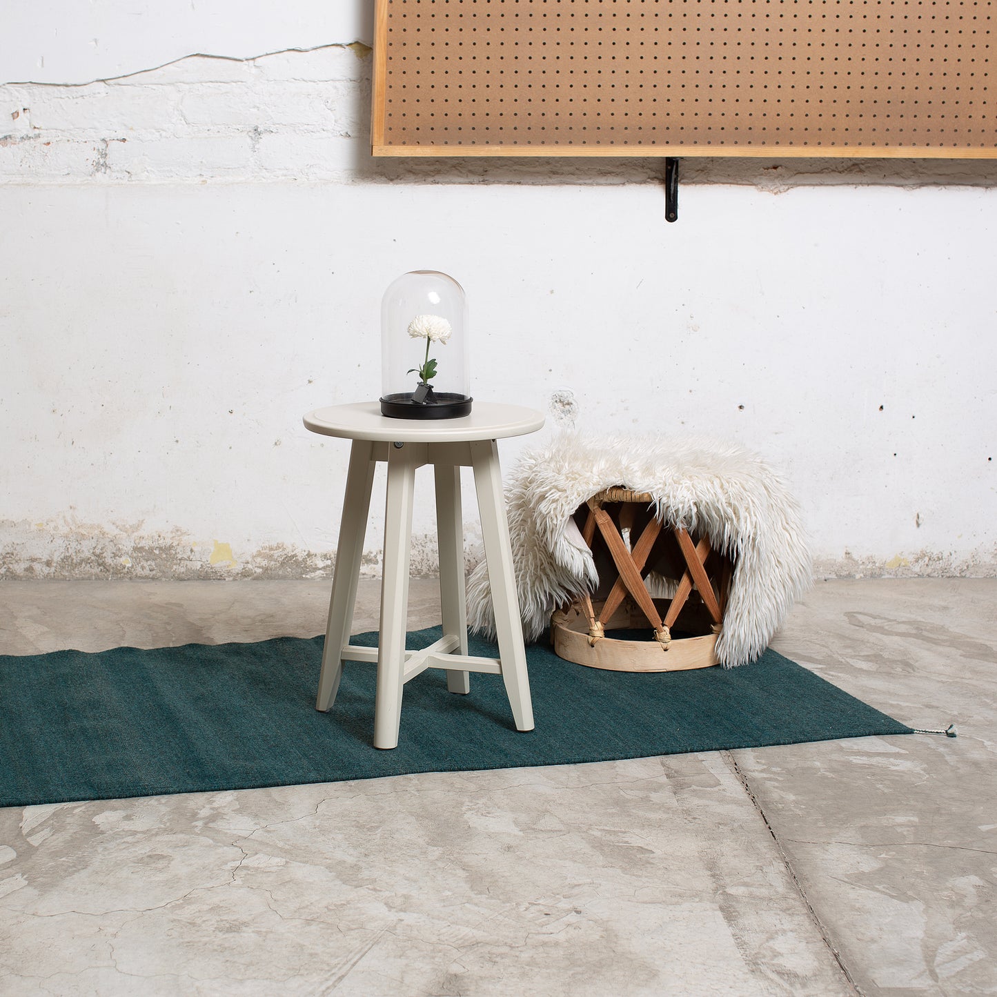 PURE WOOL RUG / COLOR SCALE TREE