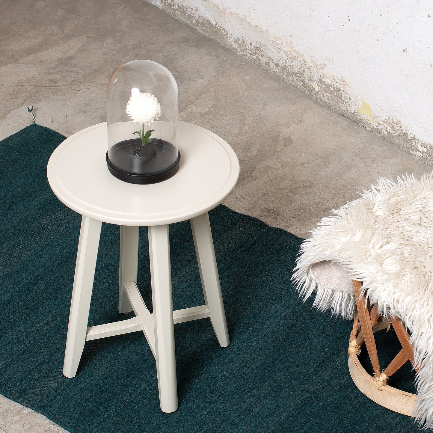 PURE WOOL RUG / COLOR SCALE TREE