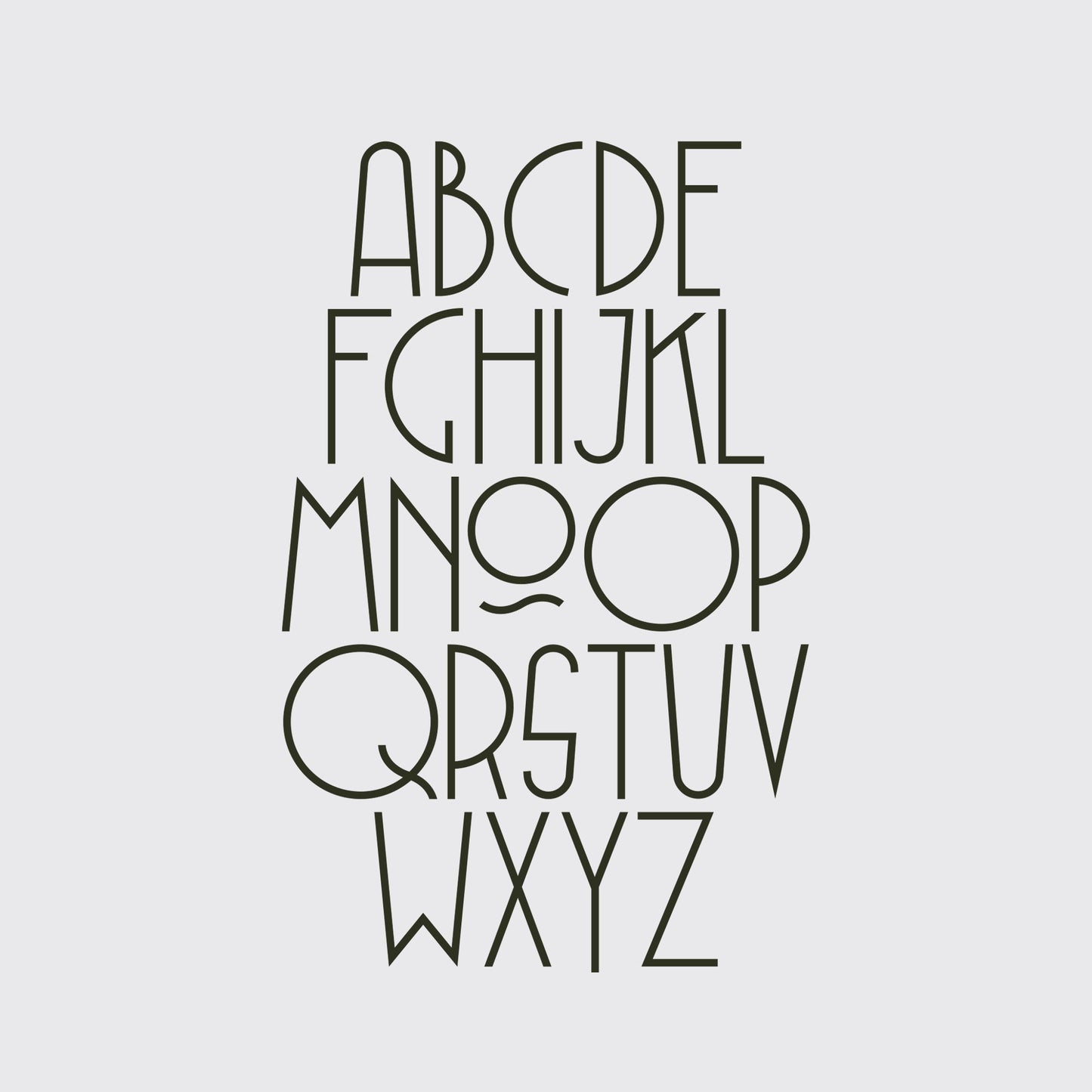 TYPEFACE / MONASTERIO