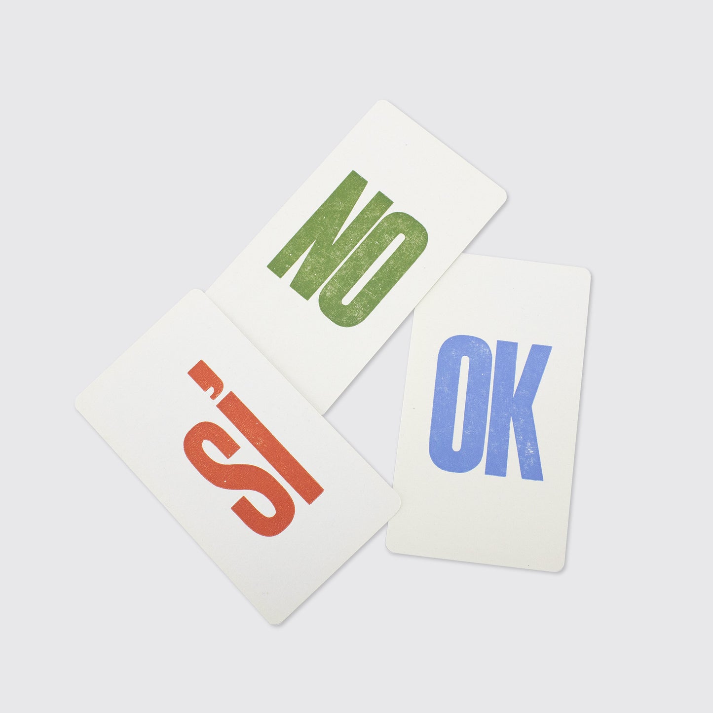 POSTCARD / SI, NO, OK