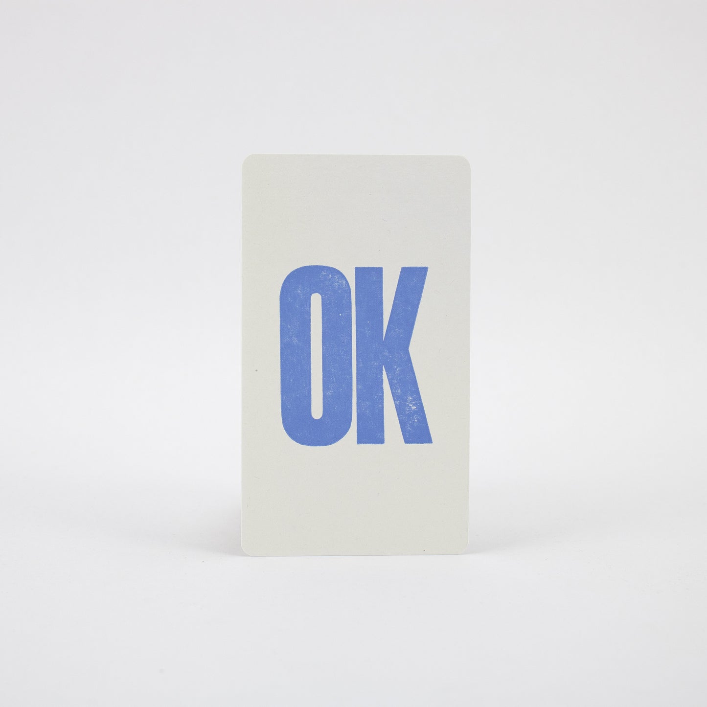 POSTCARD / SI, NO, OK
