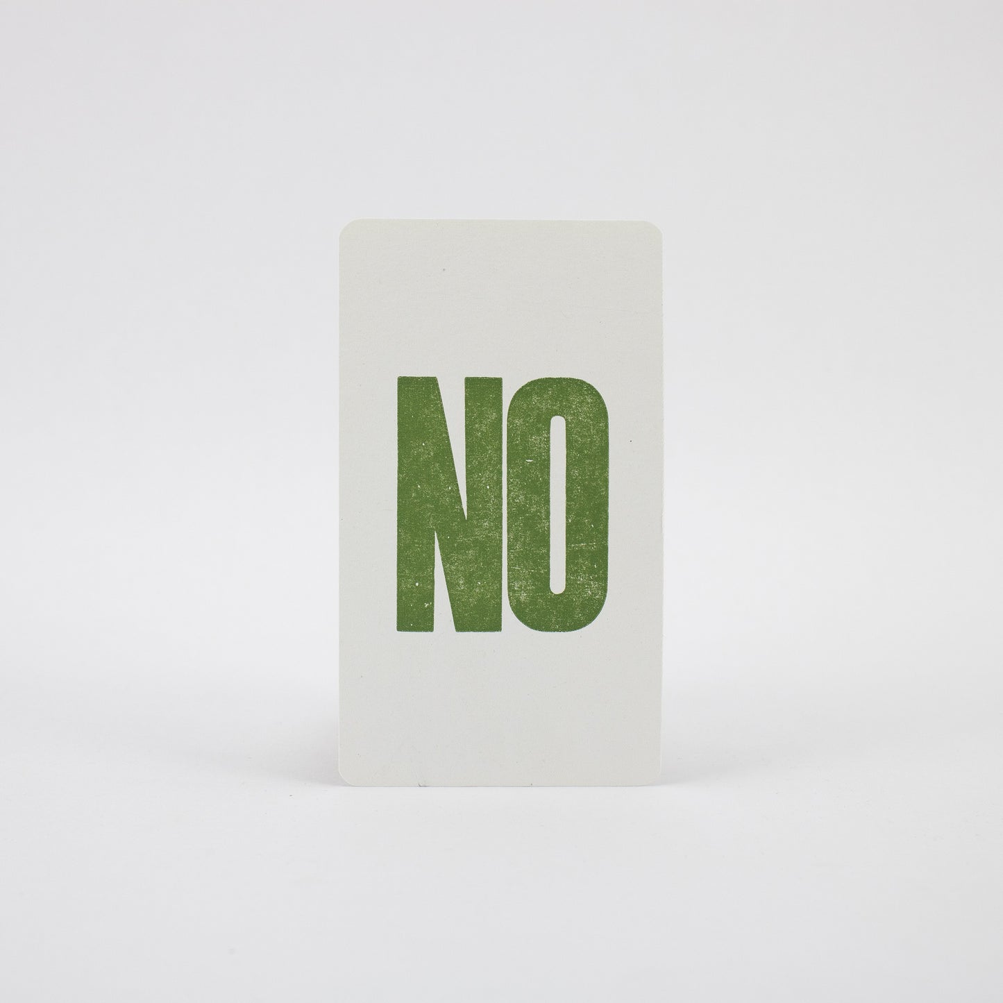 POSTCARD / SI, NO, OK