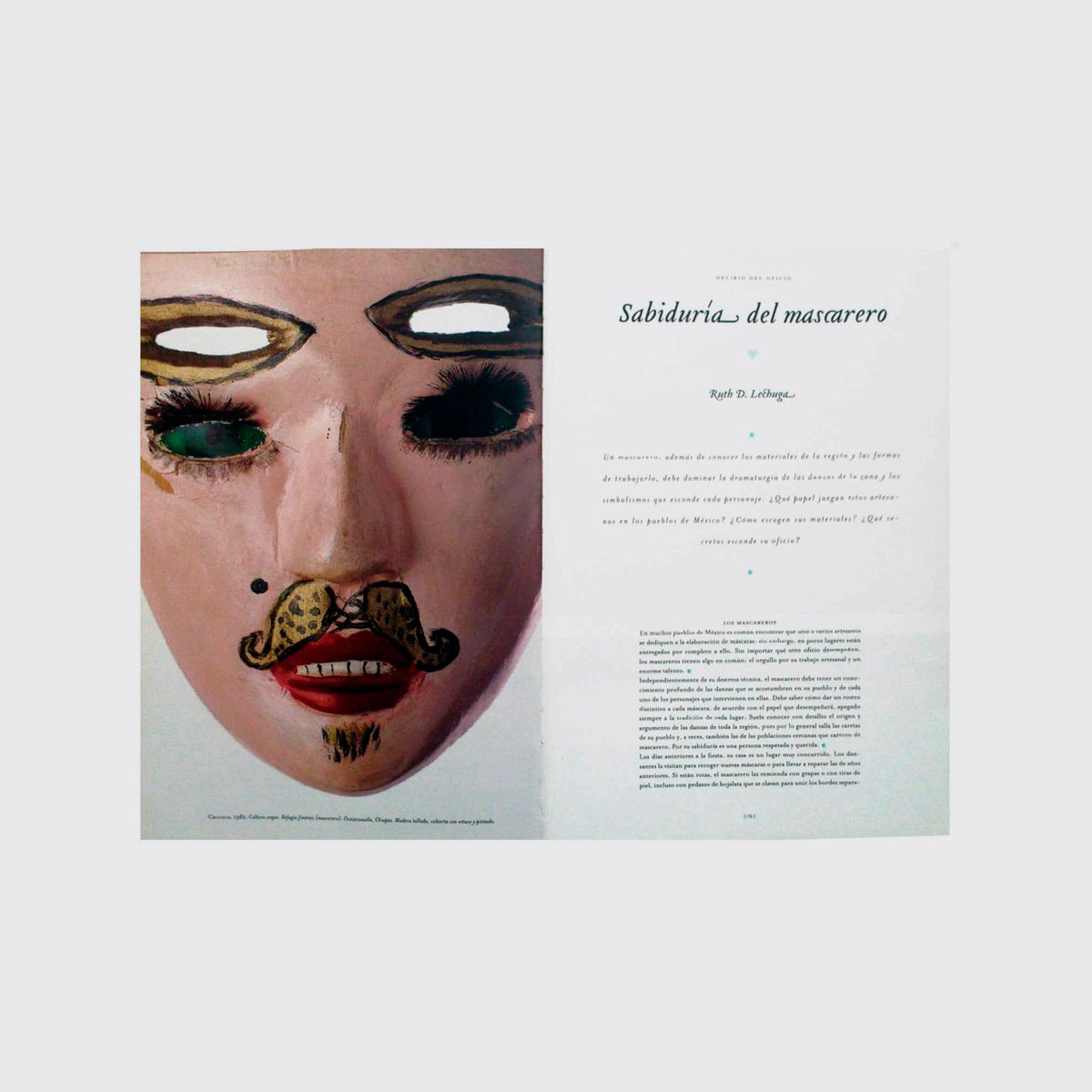 ARTS OF MEXICO / CARNIVAL MASKS. N.77