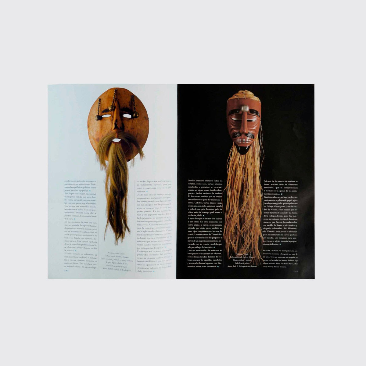 ARTS OF MEXICO / CARNIVAL MASKS. N.77