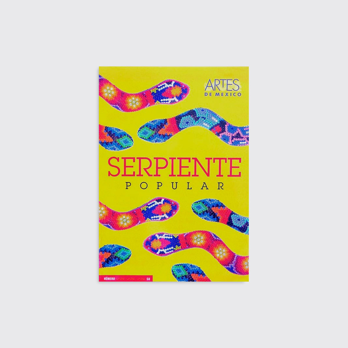 ARTS OF MEXICO / POPULAR SNAKE. N.56