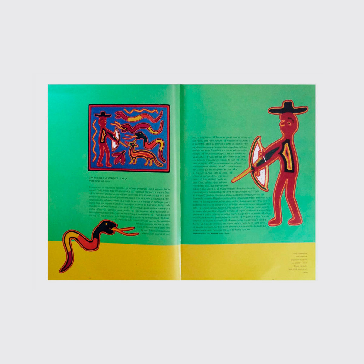 ARTS OF MEXICO / POPULAR SNAKE. N.56