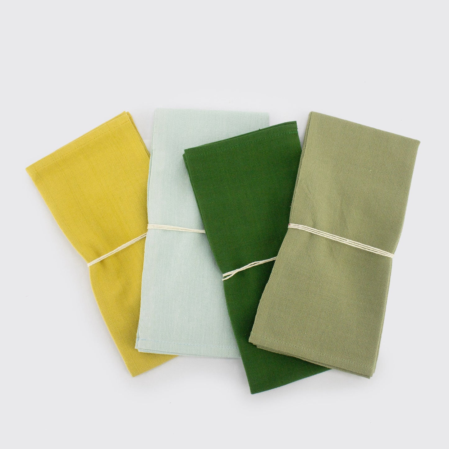 COTTON LOOM NAPKINS / SET OF 4