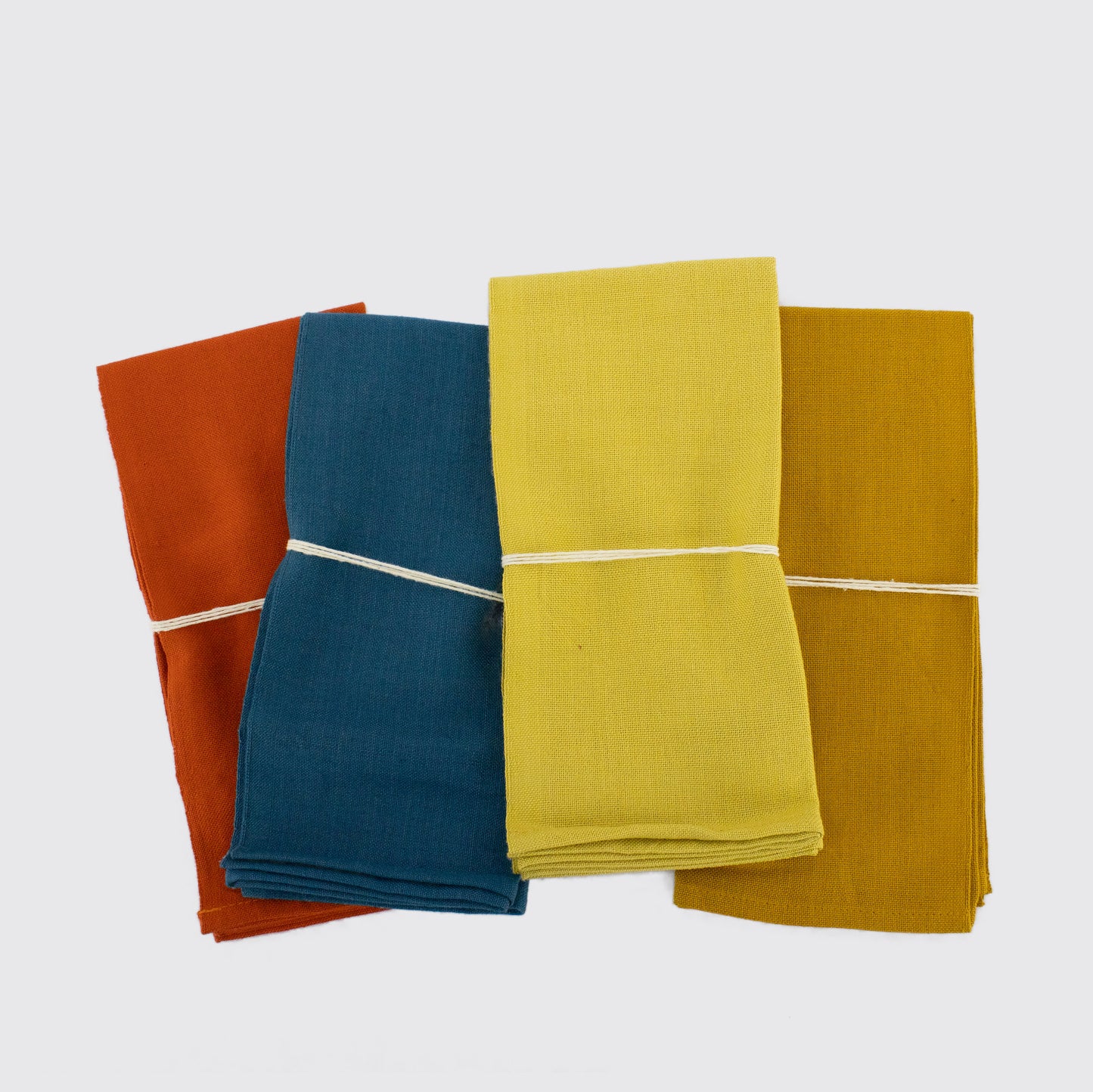 COTTON LOOM NAPKINS / SET OF 4