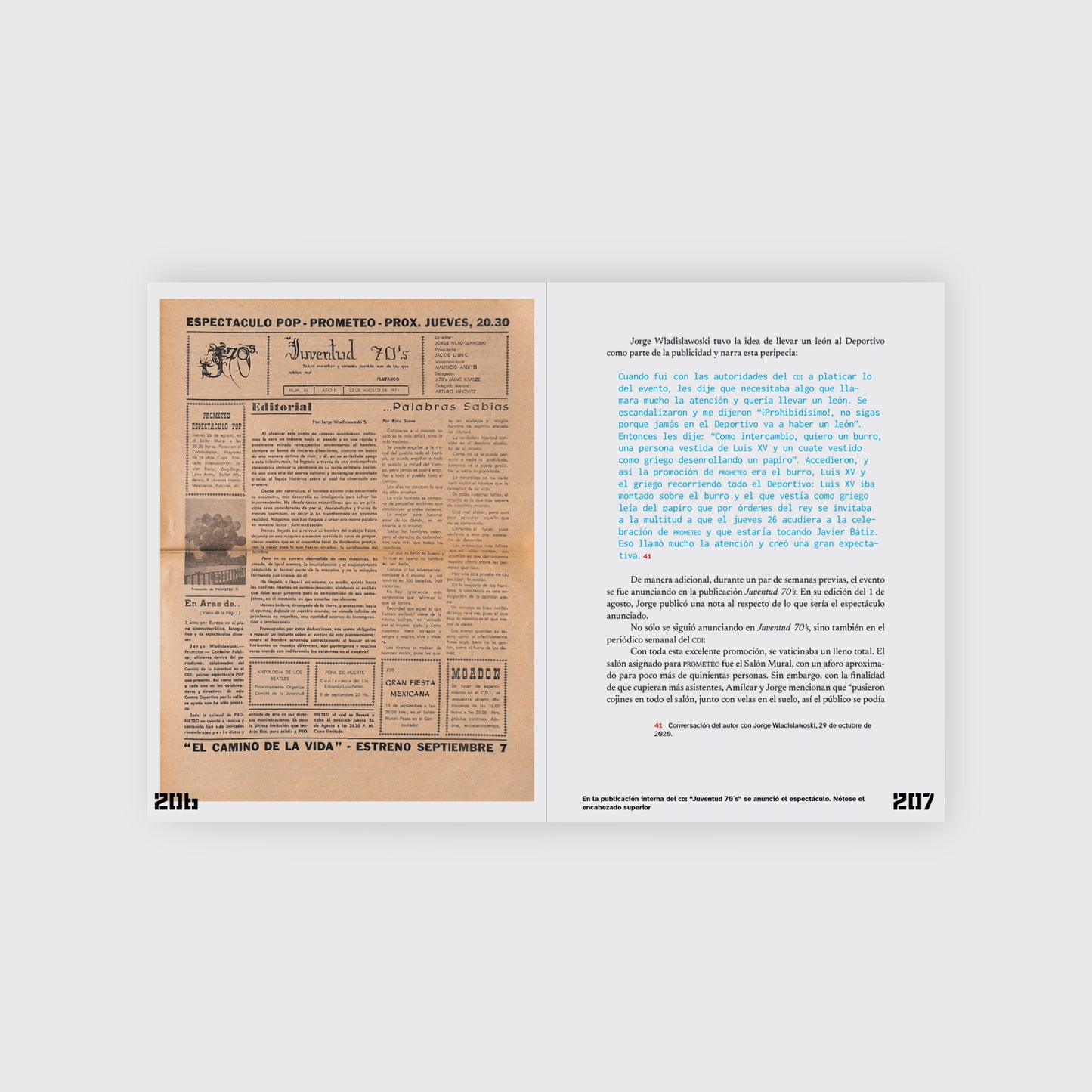 BOOK / PROMETEO 71. Federico Rubli Kaiser