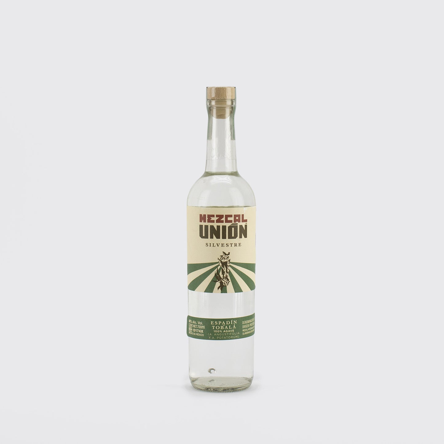 MEZCAL UNION SILVESTRE 700 ML.