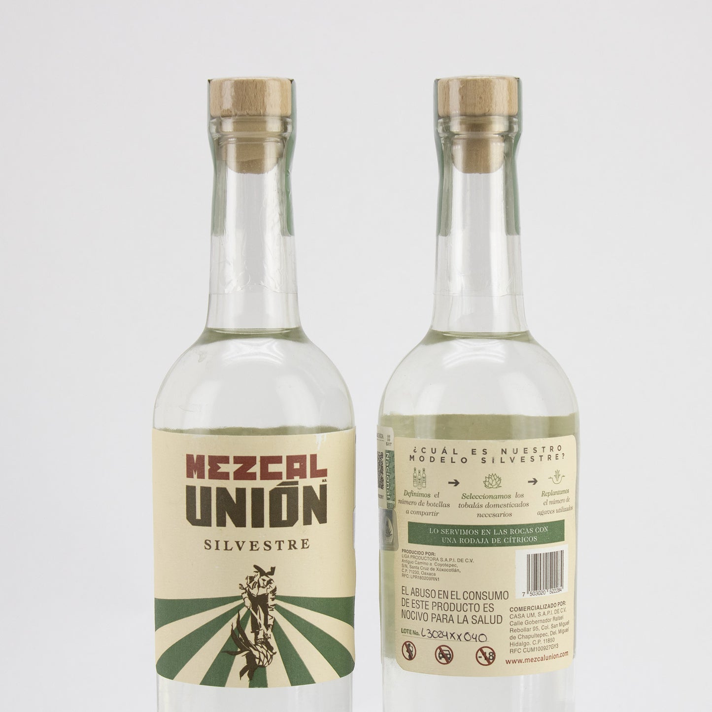 MEZCAL UNION SILVESTRE 700 ML.