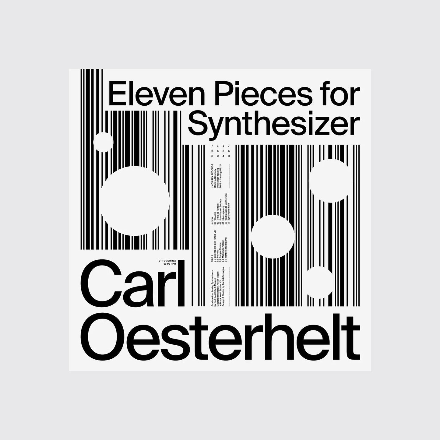 LP / CARL OESTERHELT — Eleven Pieces for Synthesizer