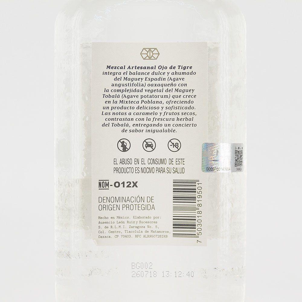 MEZCAL OJO DE TIGRE 200 ML