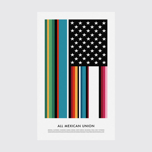 POSTER / ALL MEXICAN UNION / Reissue