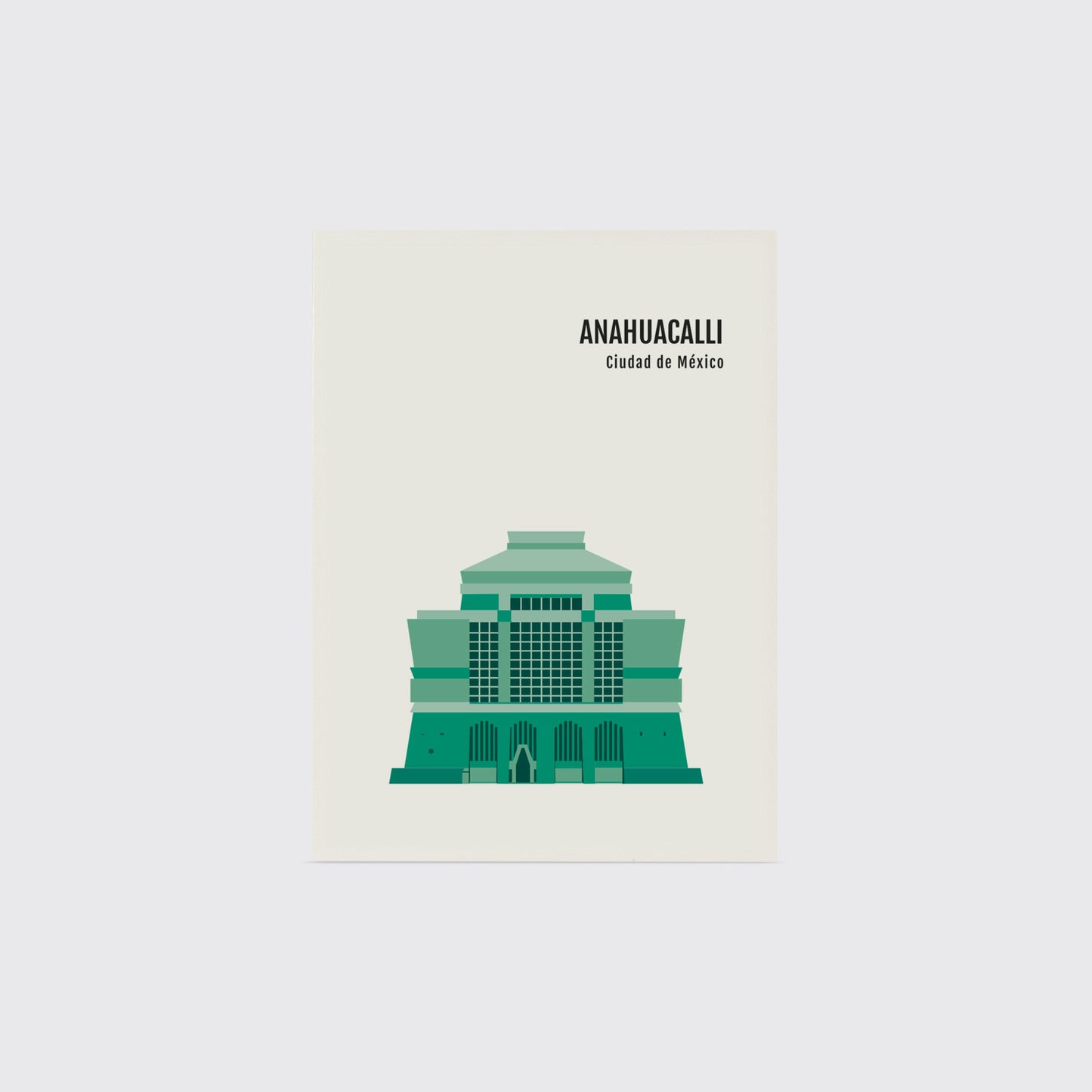 POSTAL MUSEO ANAHUACALLI