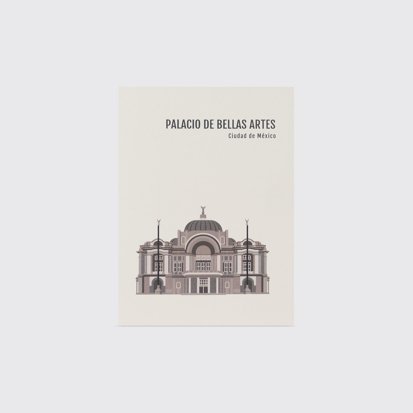 POSTAL PALACIO DE BELLAS ARTES