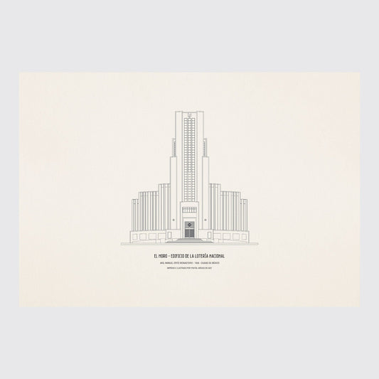 EL MORO BUILDING POSTER