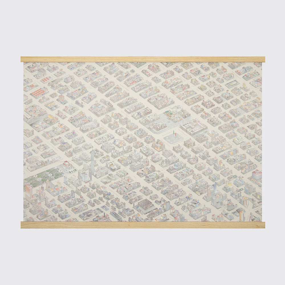 DOWNTOWN ISOMETRIC MAP