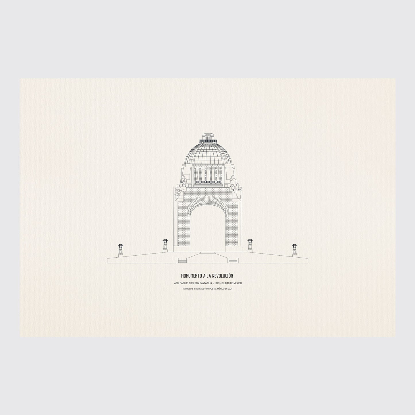 POSTER / REVOLUTION MONUMENT