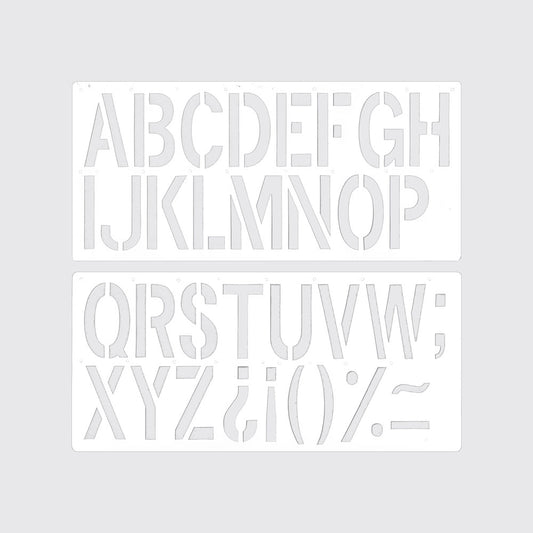 STENCIL / ALPHABET DOUBLE