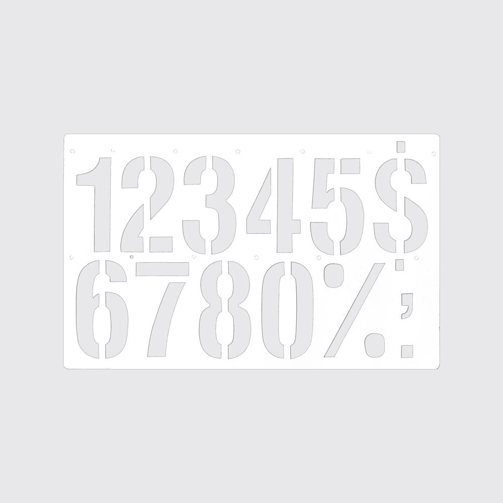 STENCIL / NUMBERS
