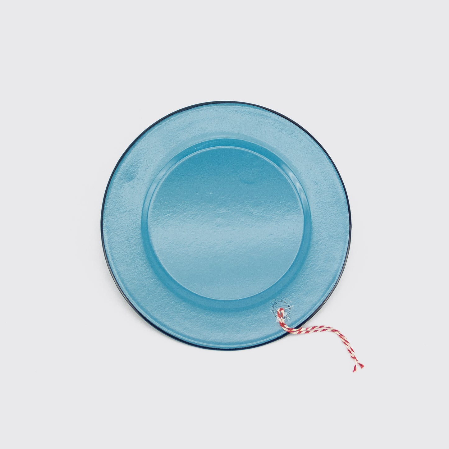 PLATO PELTRE AZUL CAPRI