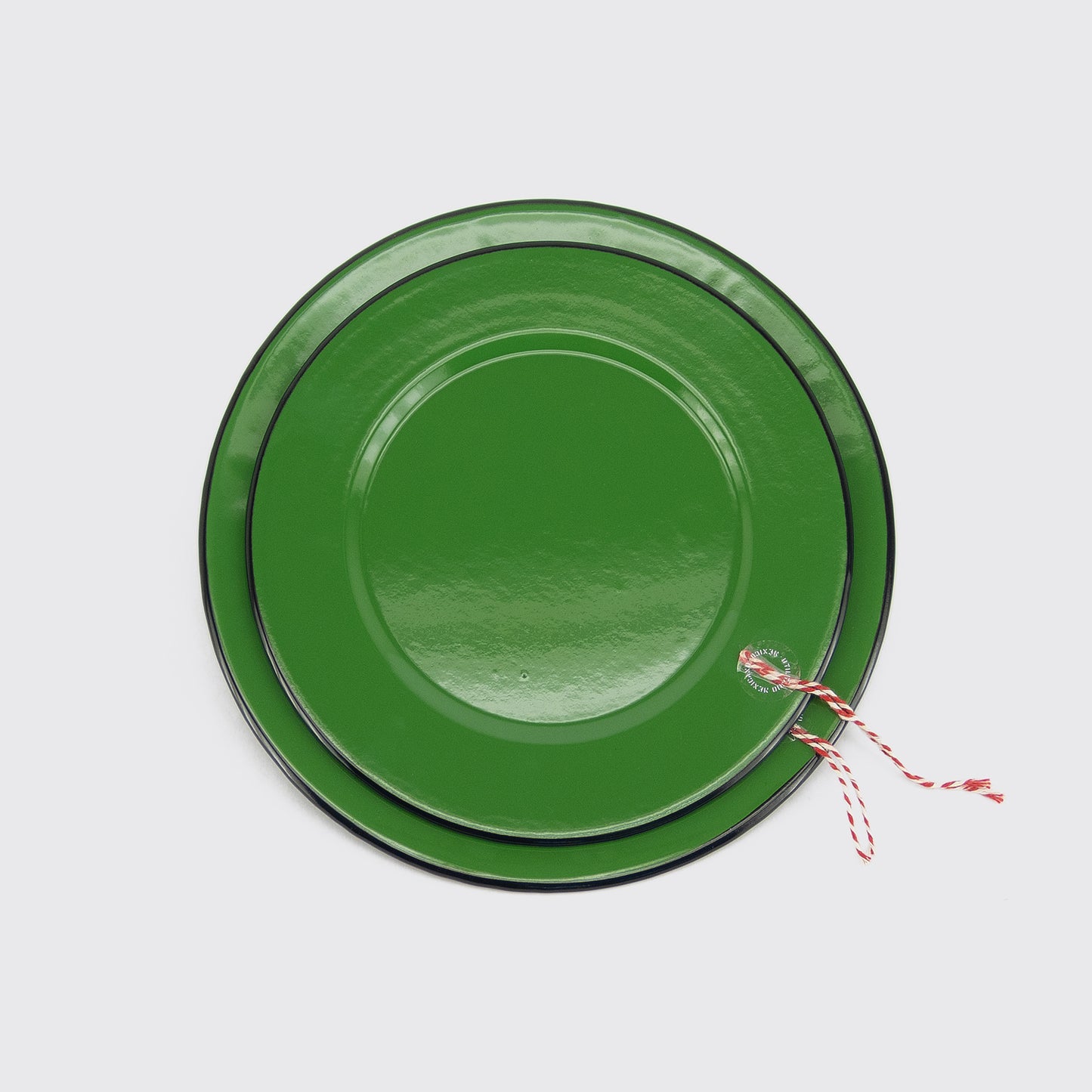 PLATO PELTRE VERDE NOPAL