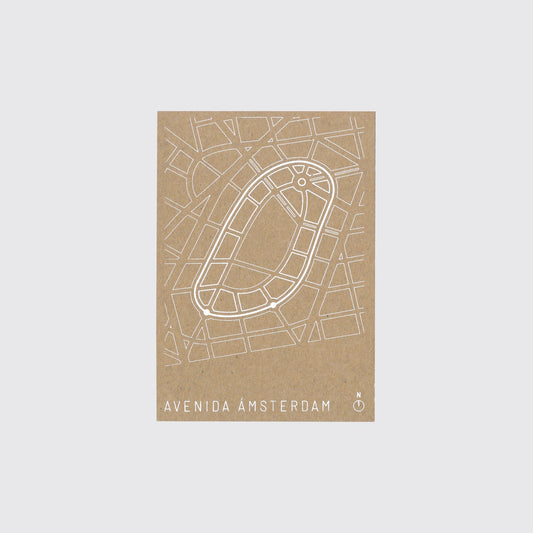 AMSTERDAM AV. POSTCARD