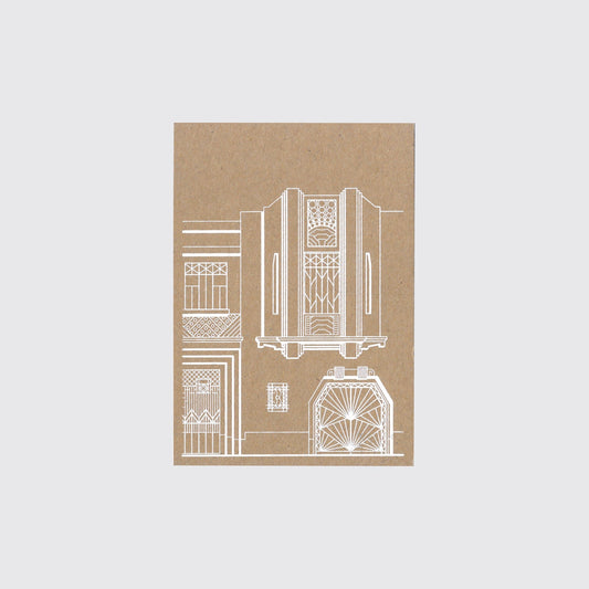 AMSTERDAM 235 POSTCARD