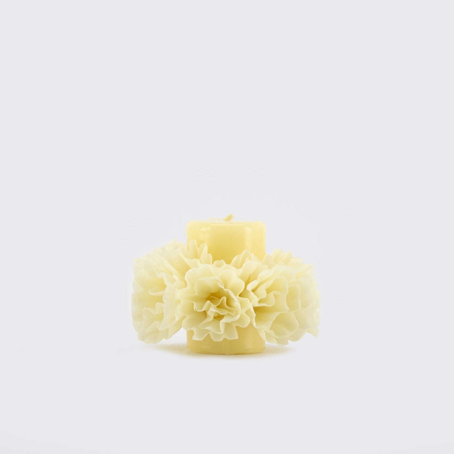 WAX FLOWERS CANDLE
